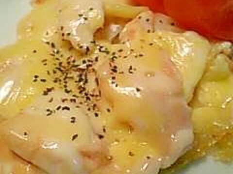 フライパンで作るサーモンとポテトのマヨチーズ焼き♪